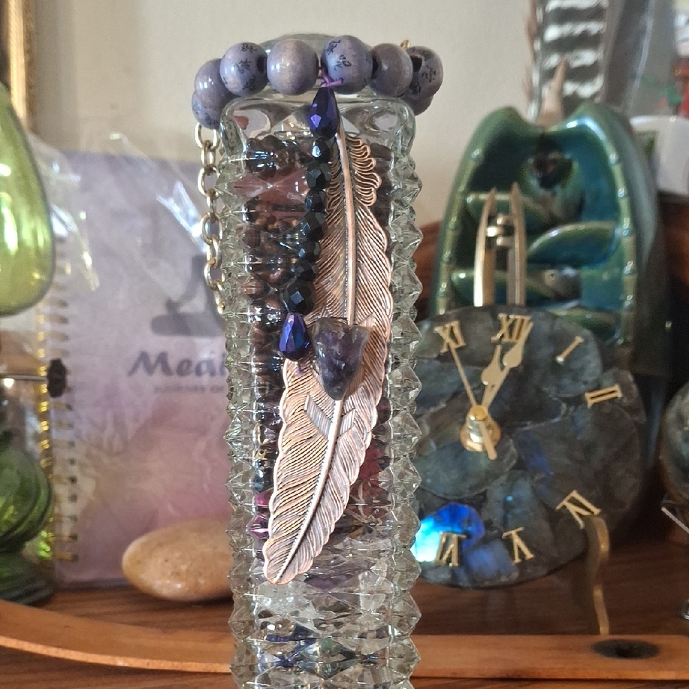 Beautiful Sun Suncatcher Good Luck Vibes Filled With Beads And Crystals.